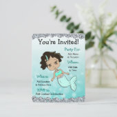  feestdagen voor Zeemeermin Kaart (Staand voorkant)