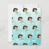  feestdagen voor Zeemeermin Kaart (Achterkant)