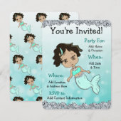  feestdagen voor Zeemeermin Kaart (Voorkant / Achterkant)