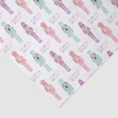 Feestdagen Waterverf Nutkraker Ballet Speelgoed So Tissuepapier (Detail)