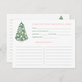 Feestdagen-weduwenkast roze en groene kaart