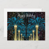 Feestdagen Winter Palm (Voorkant / Achterkant)