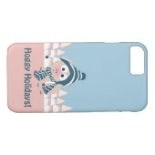 Feestdagen! Winter Pig Case-Mate iPhone Case (Achterkant (Horizontaal))