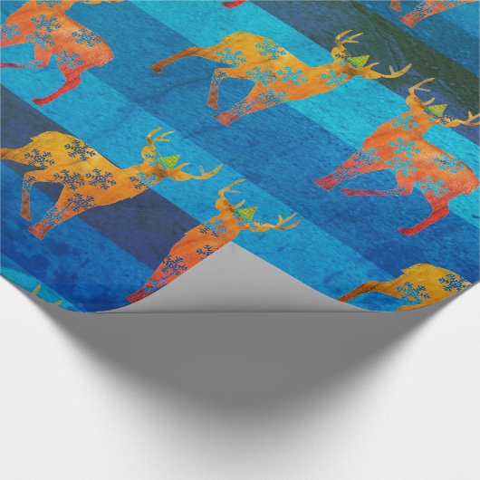 Feestdagen worden verpakt in papier (Hoek)