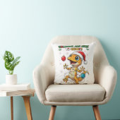 Feestdagen zijn hier om te Gecko – Schattige Kerst Kussen (Stoel)