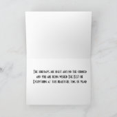 ***FEESTDAGEN ZIJN RECHTSTREEKS ROND DE HOEK*** KAART (Binnen)