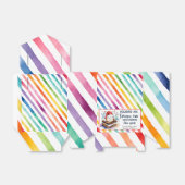 Feestdagen zijn zo leuk met vrienden zoals jij bedankdoosjes (Uitgevouwen)