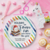 Feestdagen zijn zo leuk met vrienden zoals jij. papieren bordje (Feest)