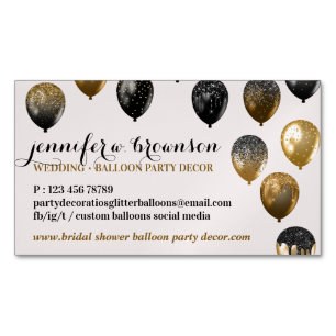 Feestdecoratie Evenement Trouwplanner Shower Ballo Magnetisch Visitekaartje