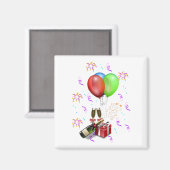 Feestdecoraties Magneet (Voorkant / Achterkant)