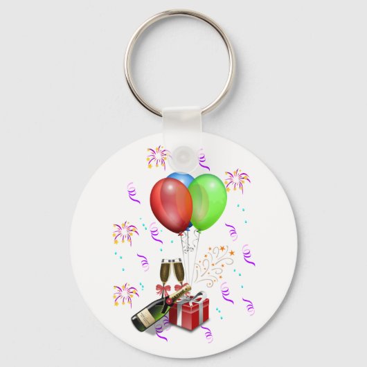 Feestdecoraties Sleutelhanger (Voorkant)