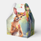 Feestdier Leuke Kangoeroe v2 | Bedankdoosjes (Achterkant)