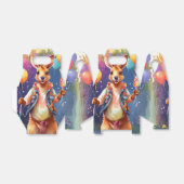 Feestdier Leuke Kangoeroe v3 | Bedankdoosjes (Uitgevouwen)