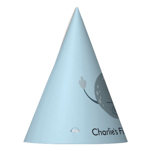 Feestdier neushoorn met geschenken, Verjaardag Feesthoedjes (Links)