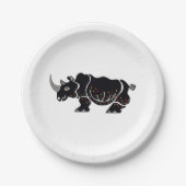Feestdier - RHINOCEROS Conservation - Papieren Bordje (Voorkant)