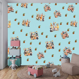 Feestdieren Halloween thema Behang