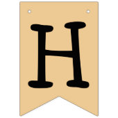 Feestdieren Kinder Happy Birthday Vlaggetjes (Tweede vlag)