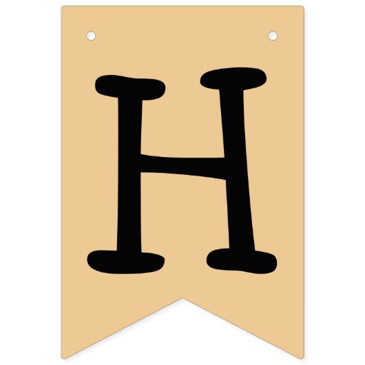 Feestdieren Kinder Happy Birthday Vlaggetjes (Tweede vlag)