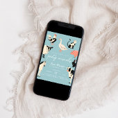 Feestdieren | Kinder Koe Print Boerderijdieren Kaart