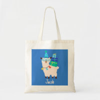 Feestdieren Lama Verjaardagsjongens Blauw