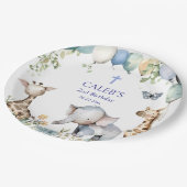 Feestdieren Orthodoxe verjaardagsfeestje voor kind Papieren Bordje (Gekanteld)