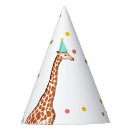 Feestdieren Safari Wild One Oerwoud Zoo Birthday Feesthoedjes