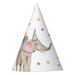 Feestdieren Safari Wild One Oerwoud Zoo Birthday Feesthoedjes