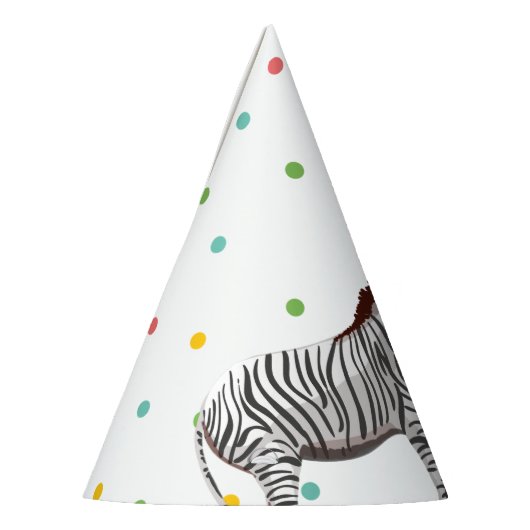 Feestdieren Safari Wild One Oerwoud Zoo Birthday Feesthoedjes (Links)