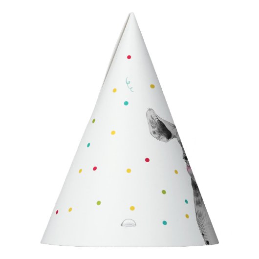 Feestdieren Safari Wild One Oerwoud Zoo Birthday Feesthoedjes (Links)