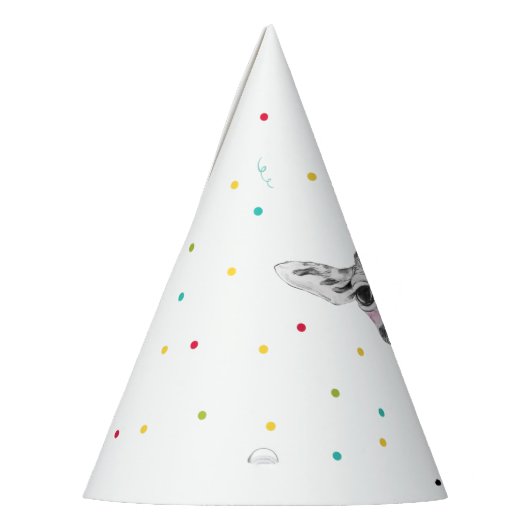 Feestdieren Safari Wild One Oerwoud Zoo Birthday Feesthoedjes (Links)