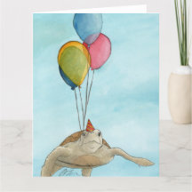 Feestdieren: Schildpad Wenskaart 8.5 "x11"