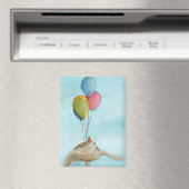 Feestdieren: Schildpadmagneet 2.5 "x3.5" Magneet (Insitu (Vaatwasser))