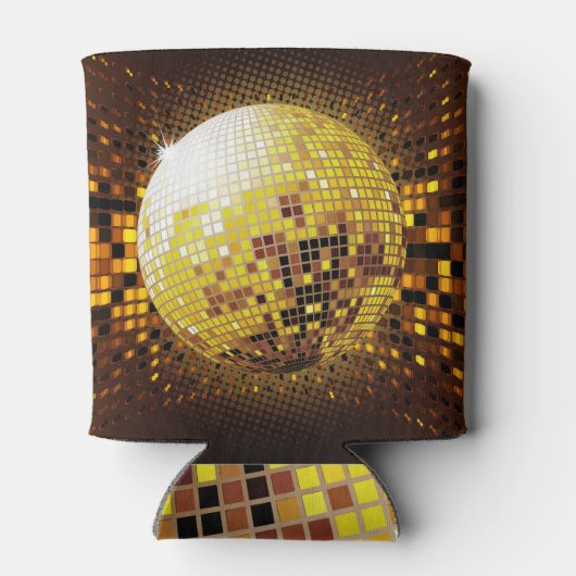 Feestdisco:  gloeiende lichten. blikjeskoeler (Achterkant)