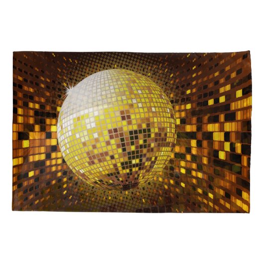 Feestdisco:  gloeiende lichten. kussensloop (Achterkant)