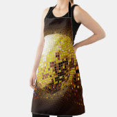 Feestdisco: gloeiende lichten. schort (Insitu)