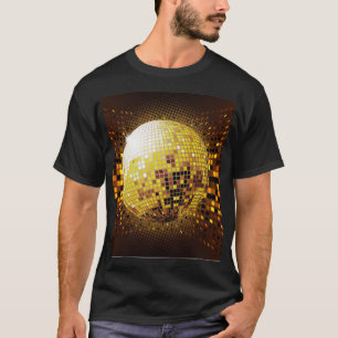 Feestdisco:  gloeiende lichten. t-shirt