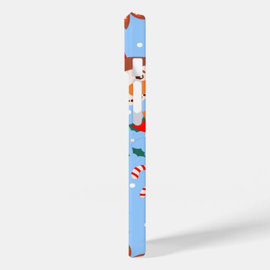 Feestelijk Abstract kerstpatroon Case-Mate iPhone Case (Achterkant / Links)