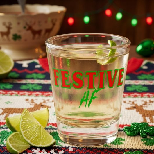 Feestelijk AF Kerst Shotglas Shot Glas