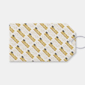 Feestelijk Afstuderen 2025 Cadeaulabel (Voorkant (Horizontaal))