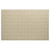 Feestelijk beige goud bewerkt leer stof (Yard (91,4 cm))