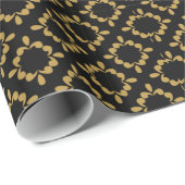 Feestelijk bloemig -stijl bloemenwikkelpapier cadeaupapier (Rol Hoek)