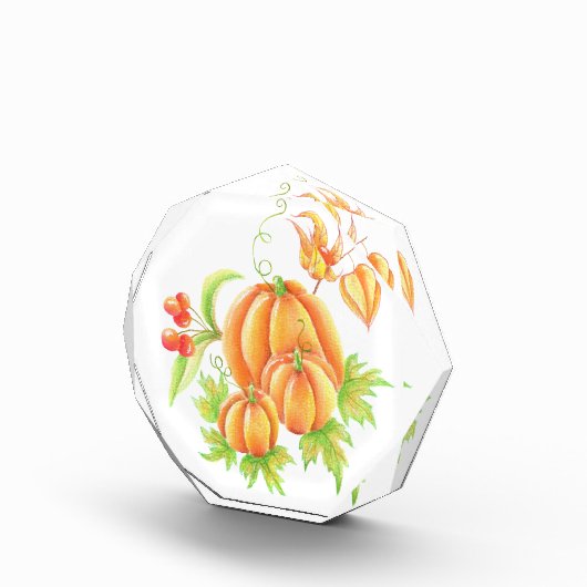 Feestelijk boeket met pompoen fotoblokken (Rechts)