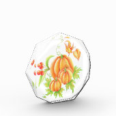 Feestelijk boeket met pompoen fotoblokken (Links)