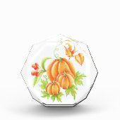 Feestelijk boeket met pompoen fotoblokken (Voorkant)