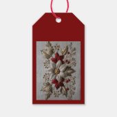 feestelijk borduurwerk cadeaulabel (Voorkant)