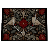 feestelijk borduurwerk groot cadeauzakje (Voorkant)