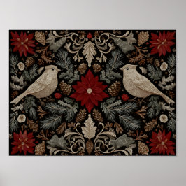 feestelijk borduurwerk poster