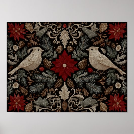 feestelijk borduurwerk poster (Voorkant)