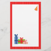 feestelijk briefpapier (Voorkant)