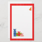 feestelijk briefpapier (Voorkant / Achterkant)